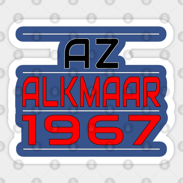 AZ Alkmaar Classic Sticker by Medo Creations